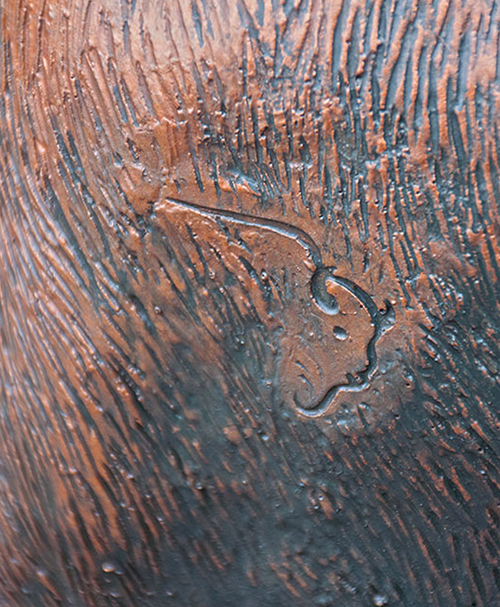 36" Buffalo Trace Statue