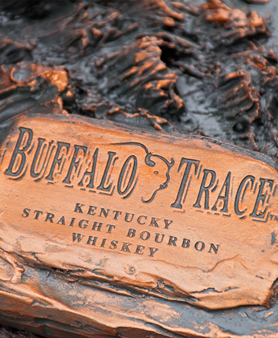 36" Buffalo Trace Statue