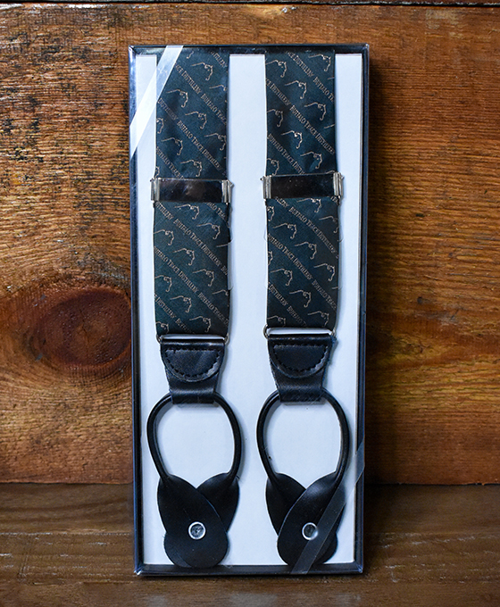 Buffalo Trace Suspenders - Dapper Bourbon Style