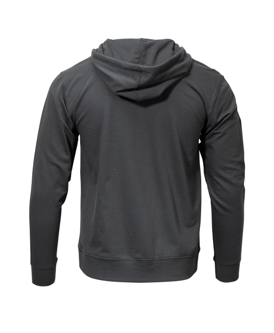 Stagg Full Zip Gray Hoodie - Iconic Taste