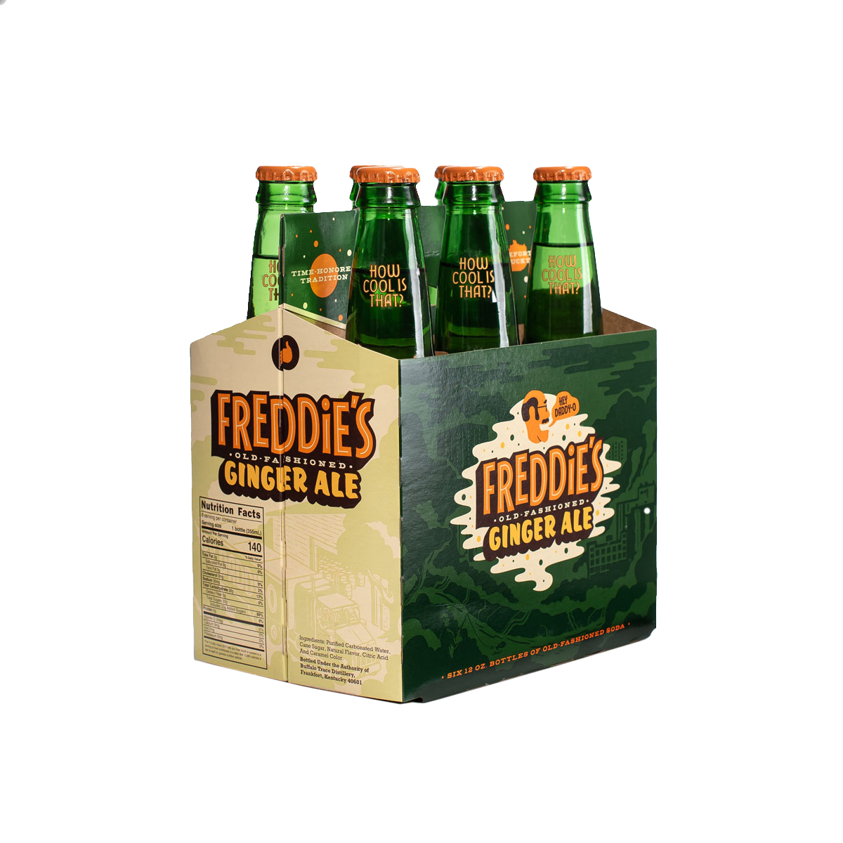 BTGINGERALE _Freddies Ginger Ale Six Pack Transparent.png
