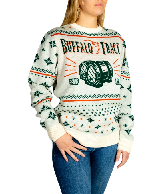 buffalo trace christmas sweater