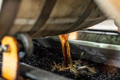 Download Bourbon pouring from Barrel