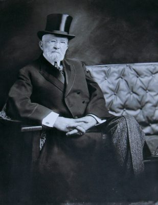 Download A black and white portrait of E.H. Taylor intended for media kit usage.