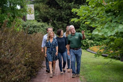 Download A picture of a walking tour at Buffalo Trace Distillery intended for media kit usage.