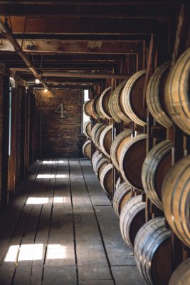 Download A picture of the fourth floor barrels of Warehouse C at Buffalo Trace Distillery tour intended for media kit usage.