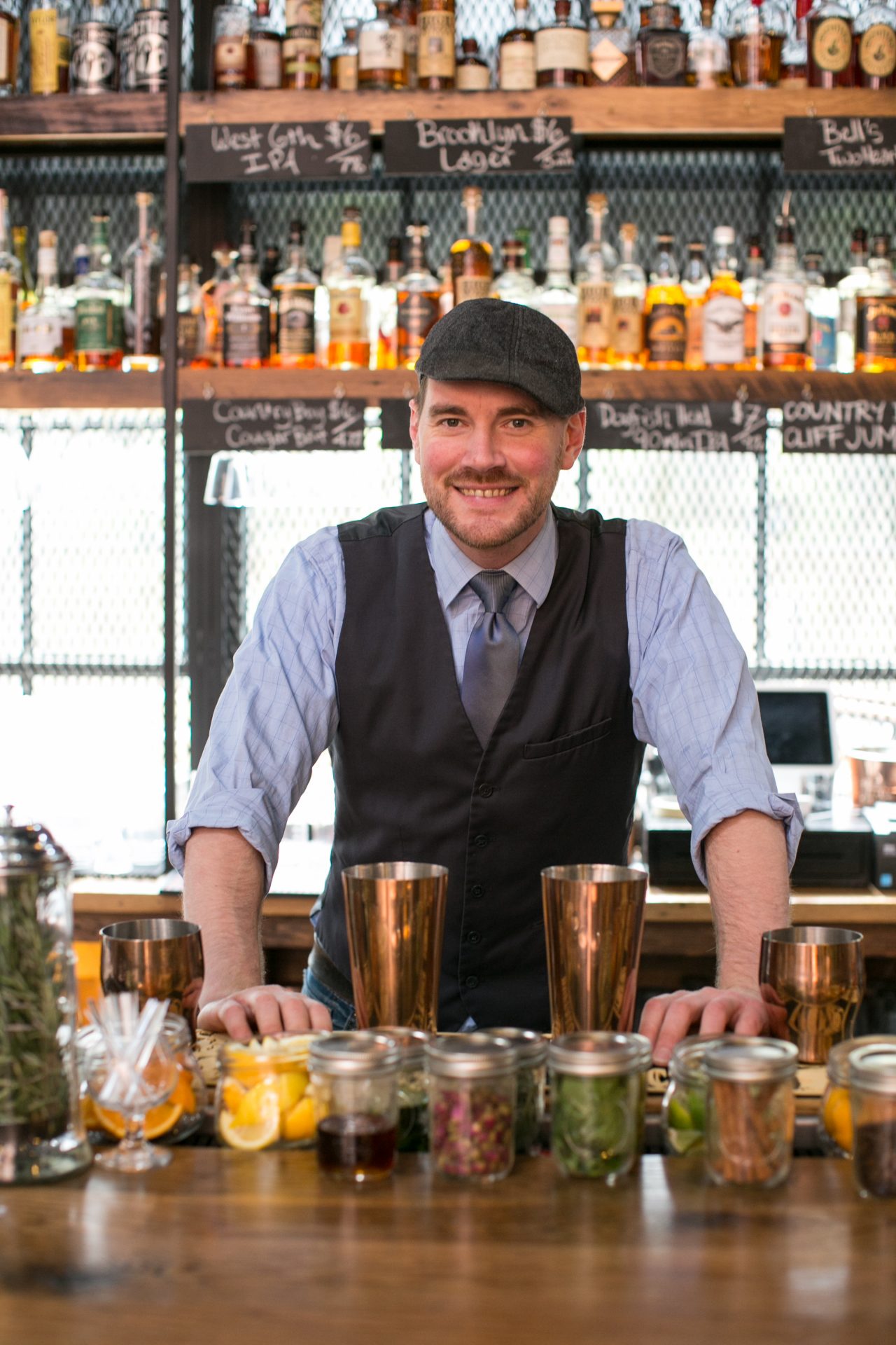 Headshot of Bartender Bill Whitlow, host of BTD Summer Cocktails with the Trace Event