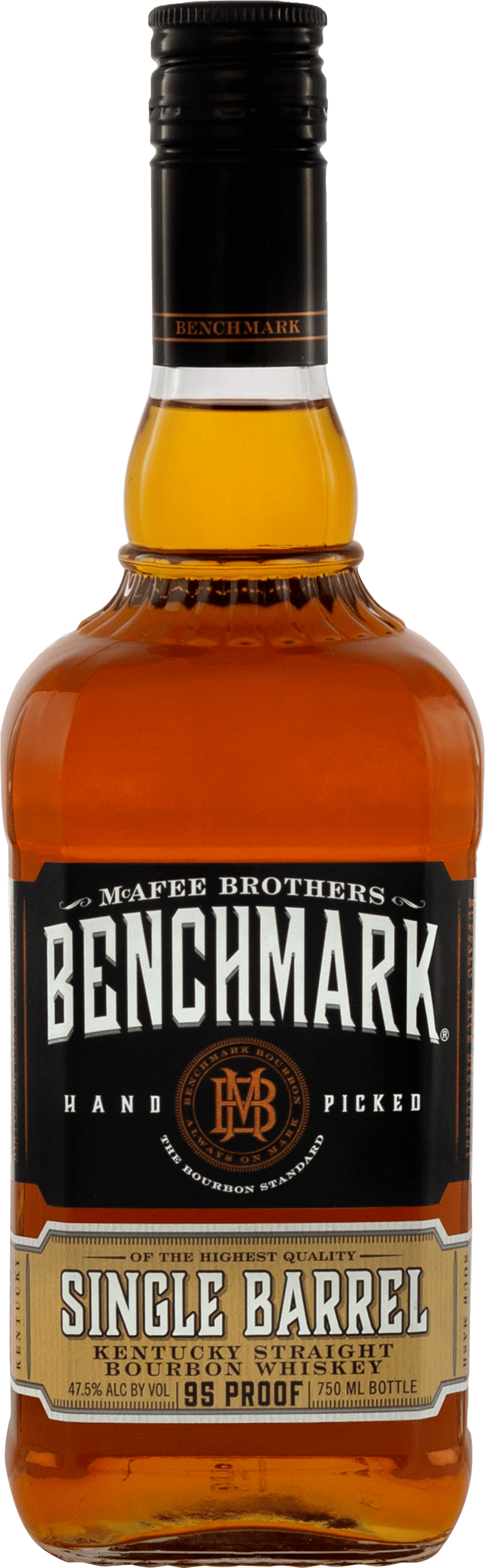 Benchmark Single Barrel Kentucky Straight Bourbon Whiskey bottle