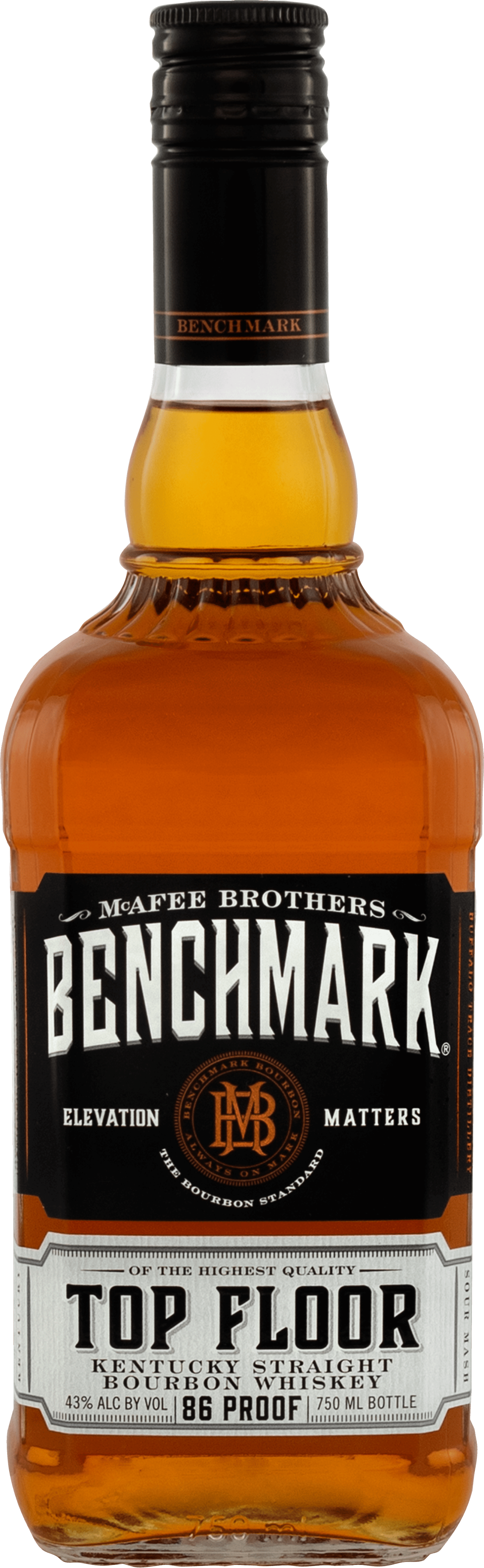 Benchmark Top Floor Kentucky Straight Bourbon Whiskey bottle