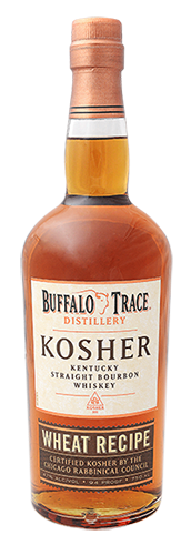 Buffalo Trace Kosher Wheat Recipe bottle with transparent background